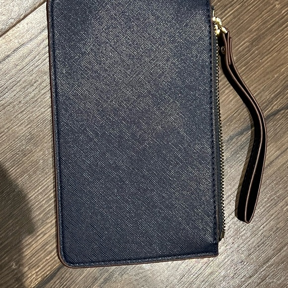 Kate Spade Navy Blue Wristlet - Picture 3 of 8